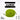 Neon yellow elastic shoelaces, 54 inches long, coiled with branding and shoe illustrations on a white background.