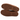 Men's Ashton slipper with a brown suede upper and textured rubber sole, viewed from the bottom.