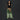 Shadow Black elastic shoelaces displayed on a model wearing olive green cargo pants and a black crop top.