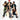 Five individuals posing together, wearing casual outfits with various colors and styles, including elastic shoelaces on sh...