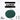 Sea green elastic shoelace, 54 inches long, coiled with branding and lacing options displayed on the side.