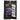 Black package of BREAD round shoelaces with purple accents on a white background