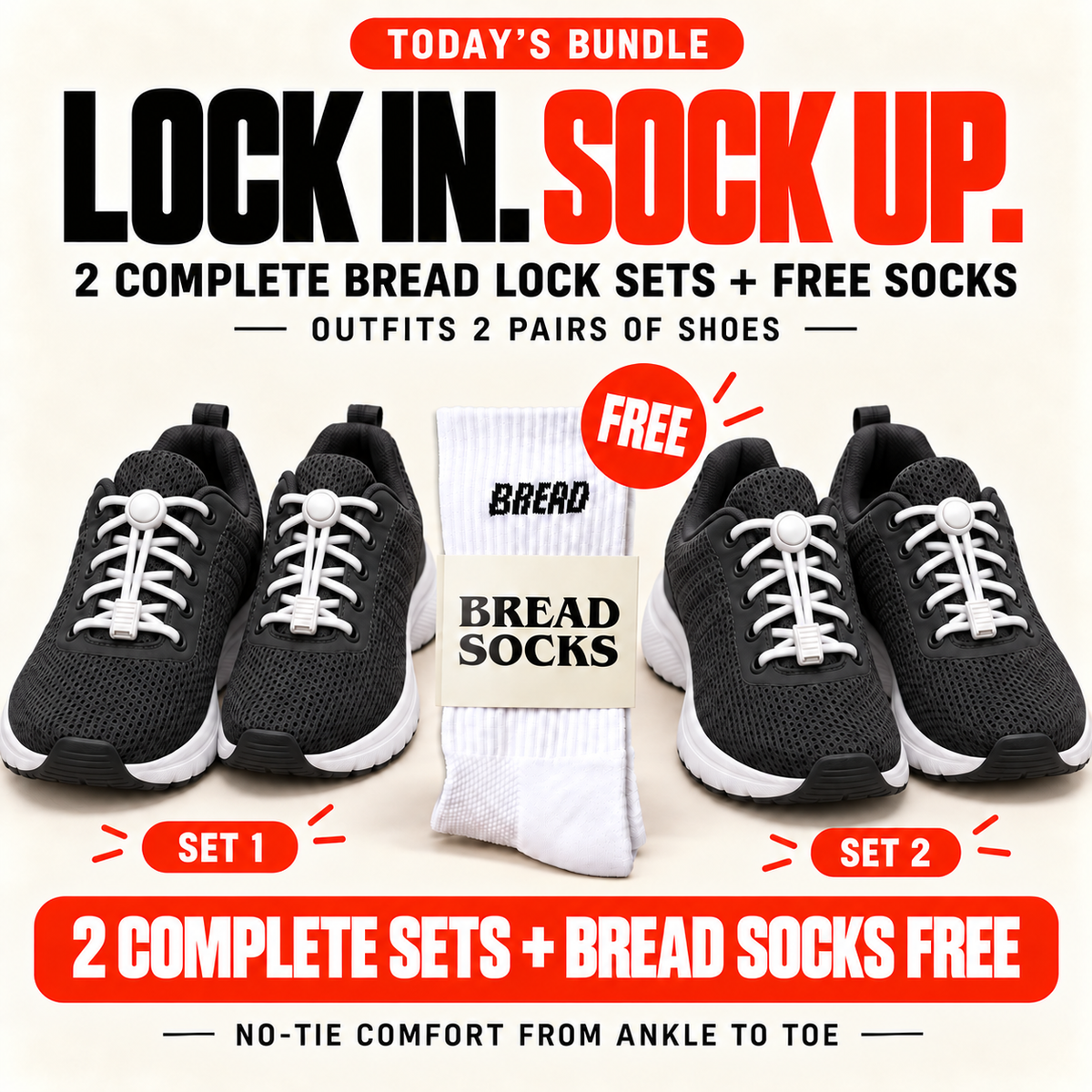 Buy 2 Locks Get Free Socks