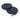 Navy elastic shoelaces with a textured design and clear aglets, labeled "BREAD" on one end.